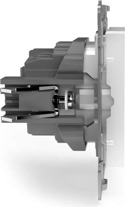 Розетка Tokov Electric Pixel TKE-PX-R1ZSF-C01 (белый) — фото 4