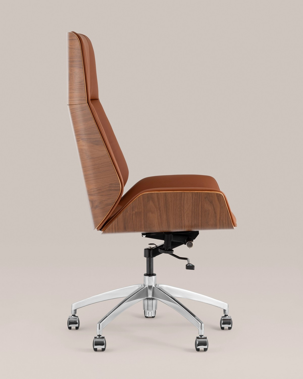 Кресло офисное TopChairs Crown SN A312-A 8383-14 Walnut Back (коричневый) — фото 5