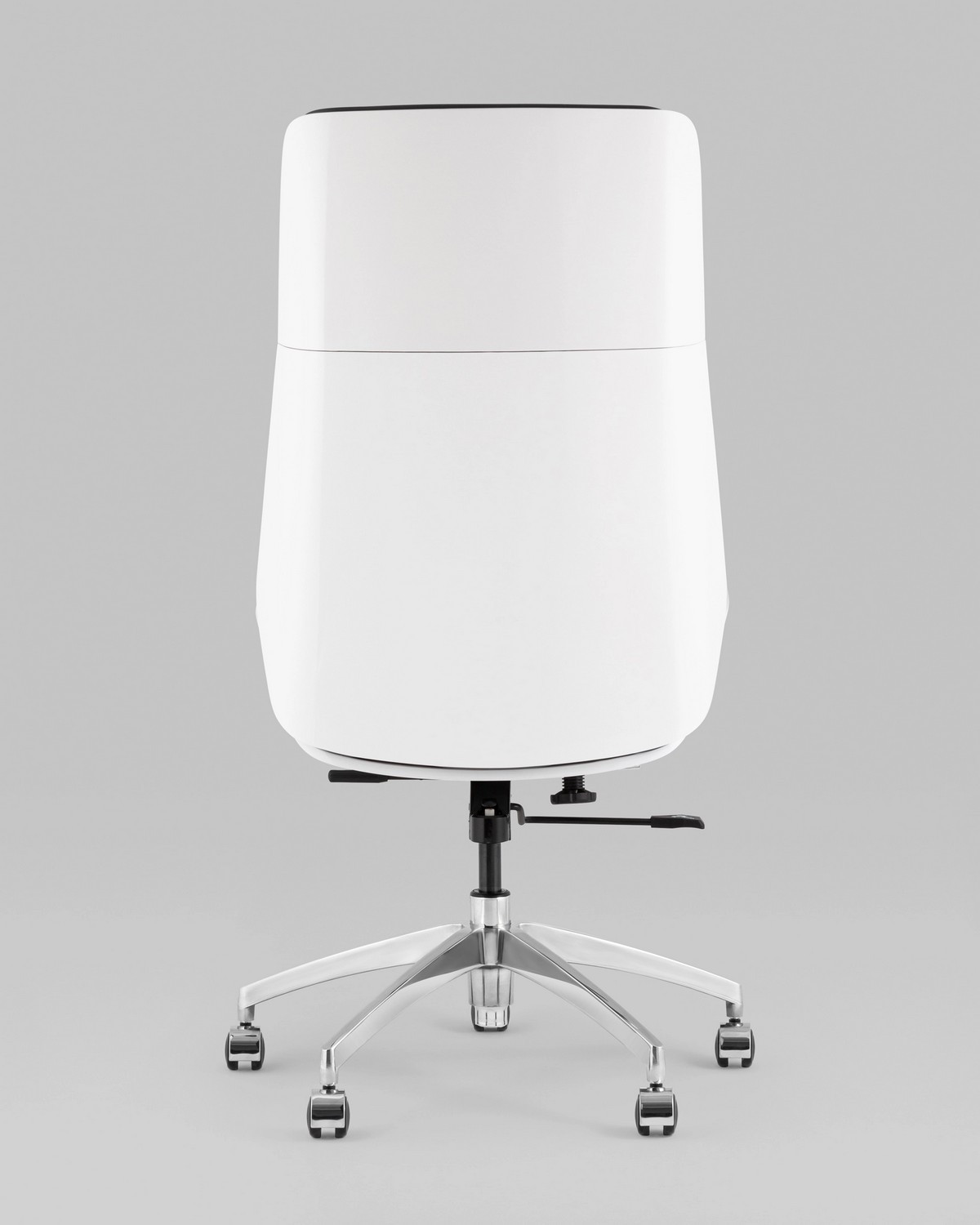Кресло офисное TopChairs Crown SN A312-A 8386-16 White Back (серый/голубой) — фото 6