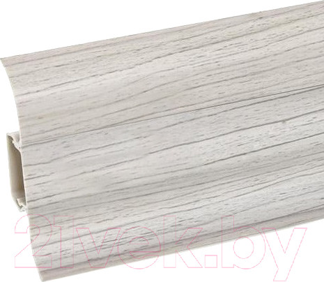 Плинтус LinePlast ПВХ 58мм L004 (2.2м, ясень)