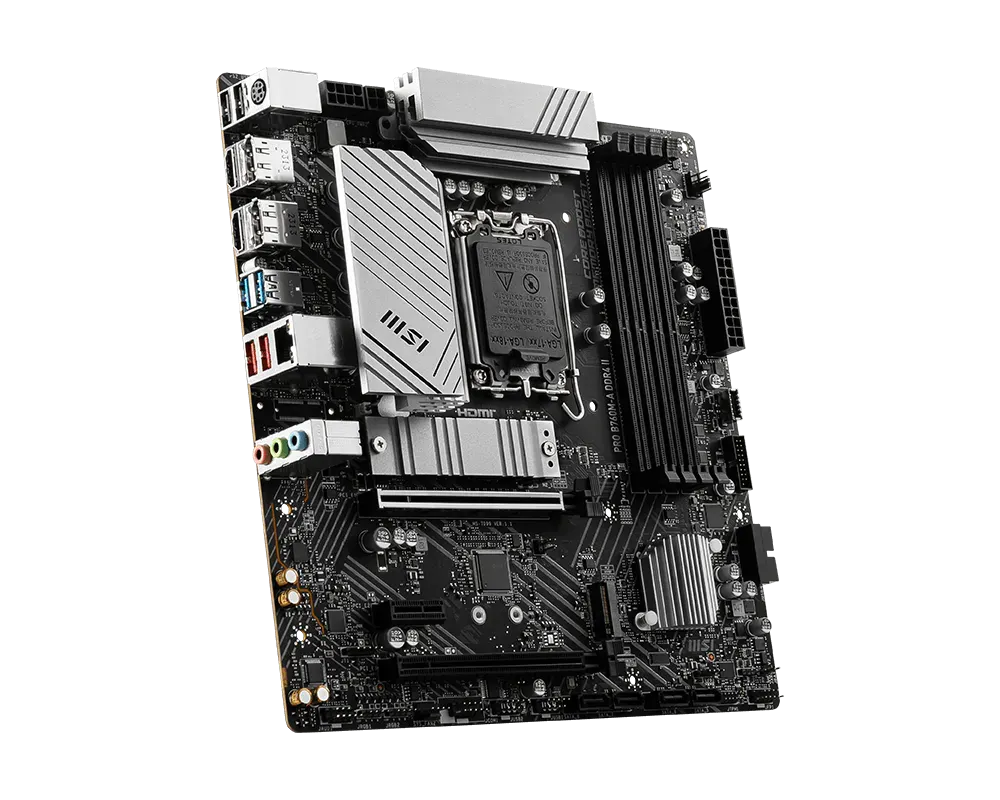 Материнская плата MSI Pro B760M-A DDR4 II — фото 2
