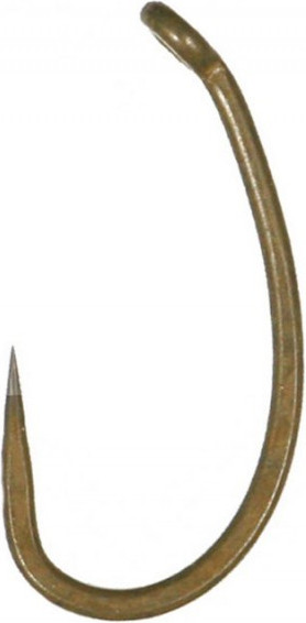 Набор крючков рыболовных Korda Kaptor Kurv Shank Barbless Gravel №4 / KAP31