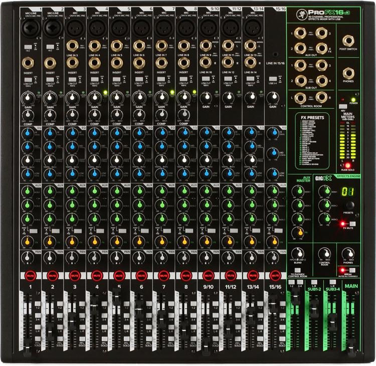 Микшерный пульт MACKIE ProFX16v3