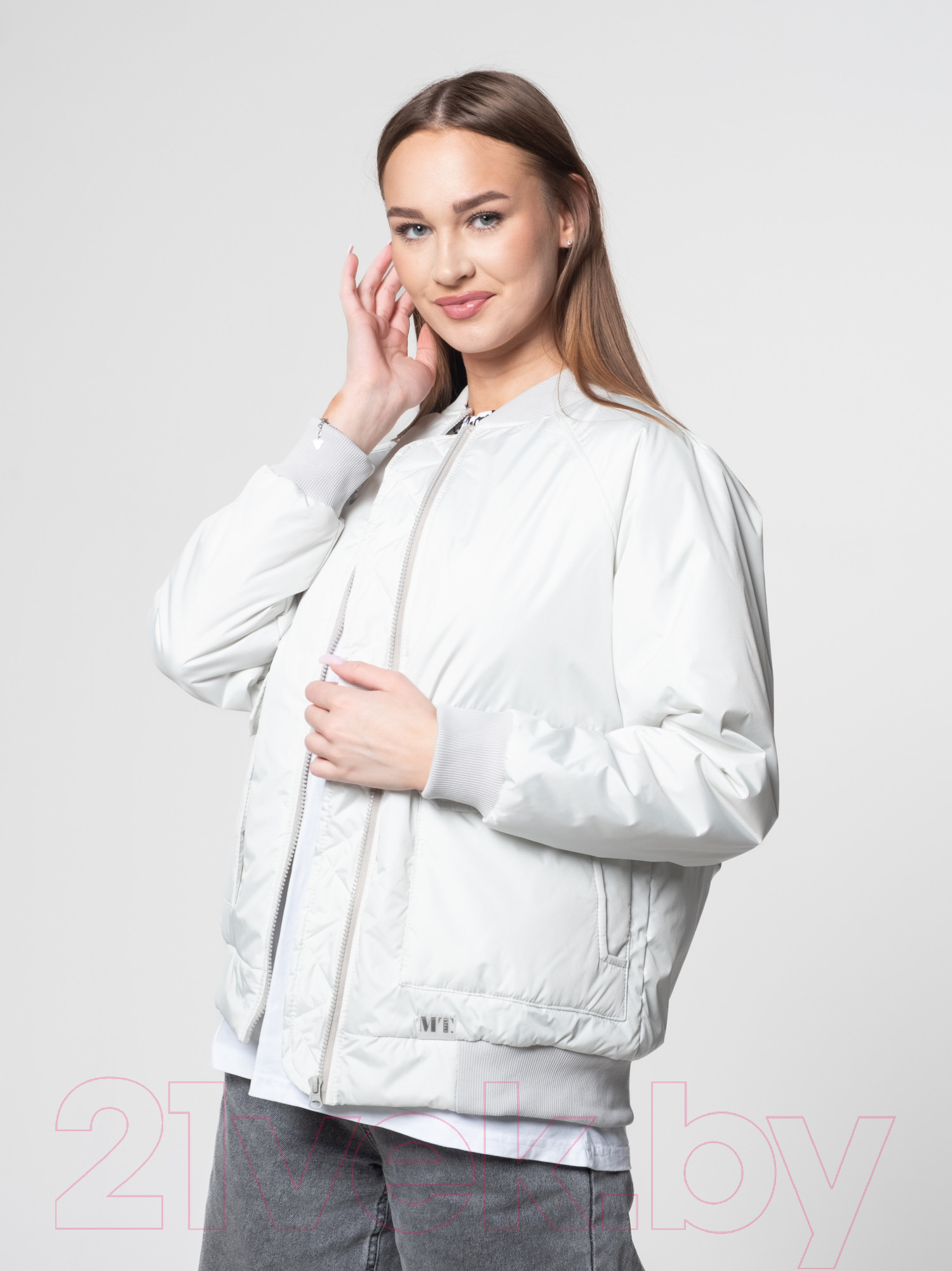 Куртка MT.Style №29 Bomber (XL, серый) — фото 2