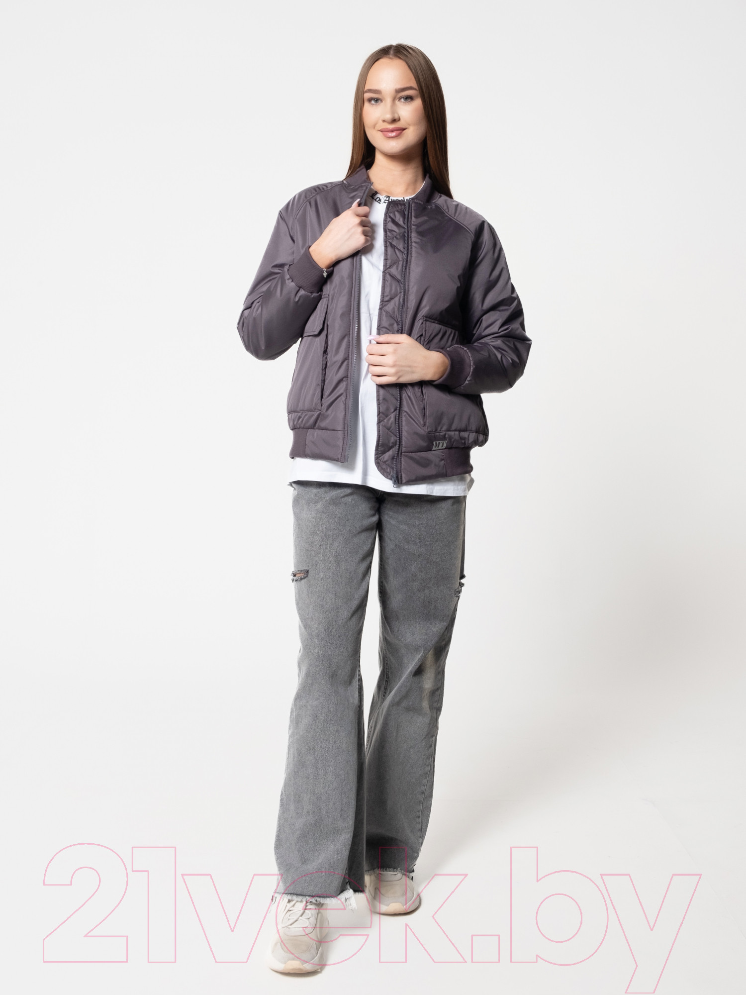 Куртка MT.Style №29 Bomber (XL, графит) — фото 5