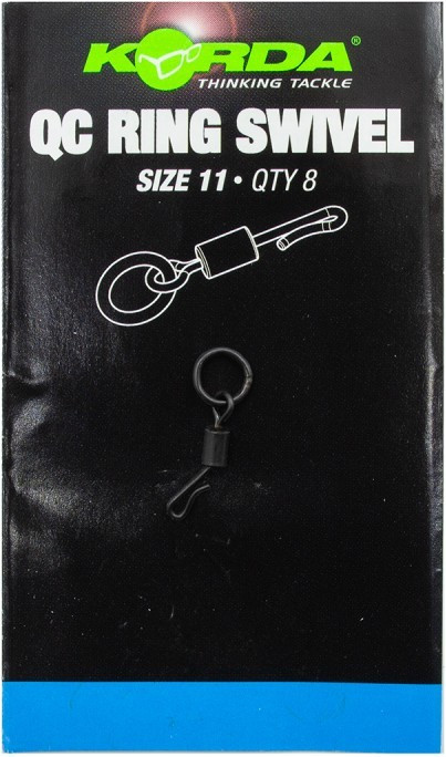Набор вертлюгов рыболовных Korda Kwick Change Swivel №11 / KQR11 — фото 2
