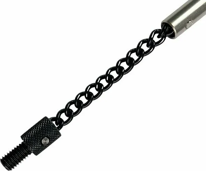 Цепочка для сигнализатора поклевки Korda Black Stainless Chain With Adapator Long длинная / KEB16 — фото 4