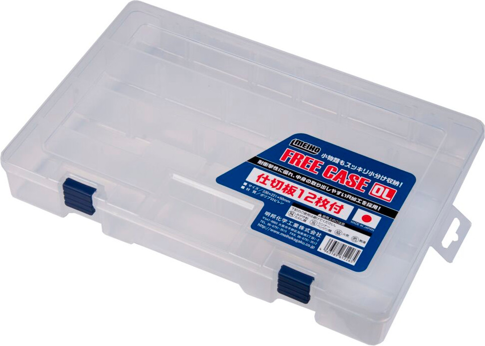 Коробка рыболовная Meiho Free Case / FEEDER-1700