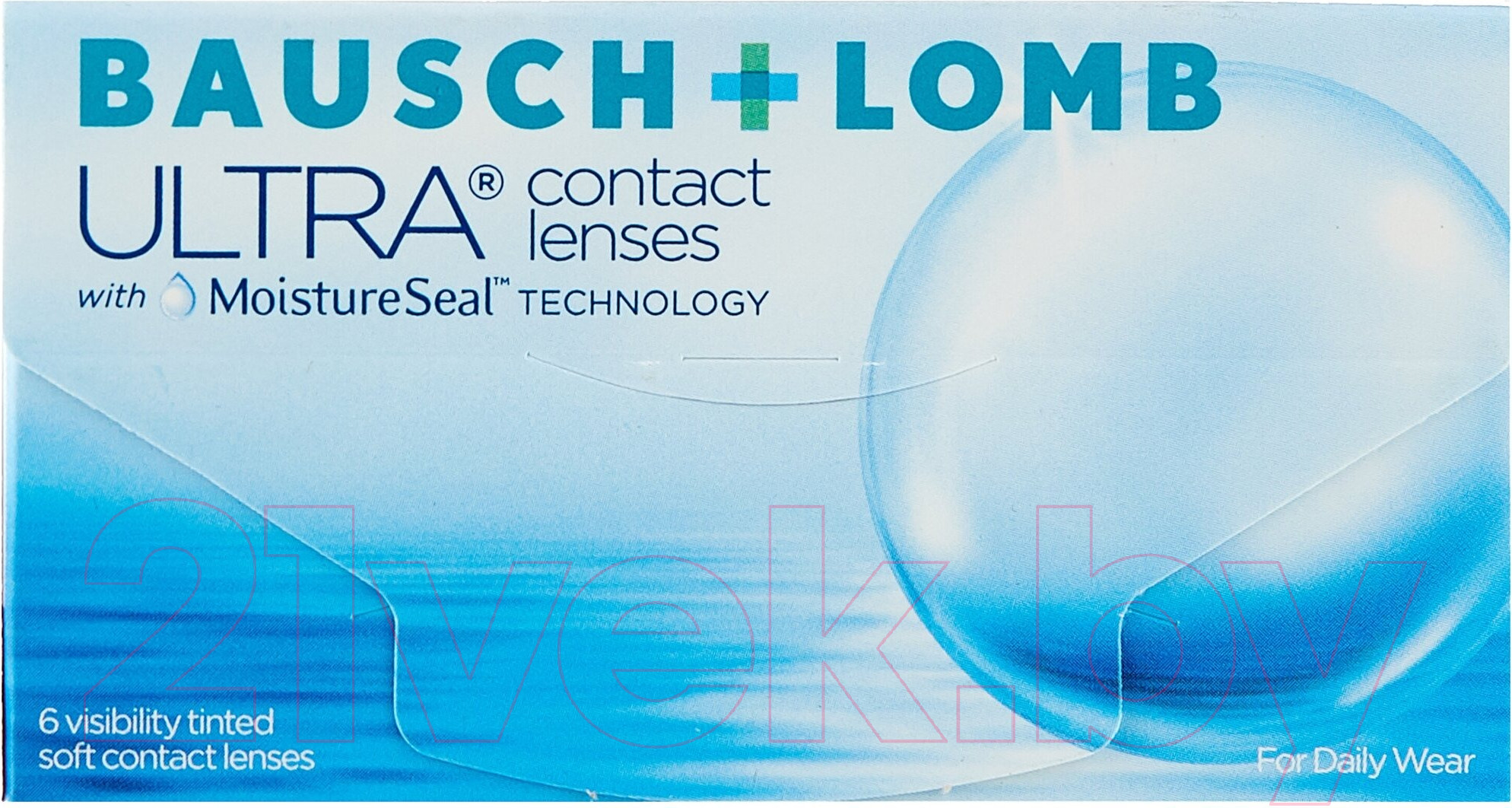 Комплект контактных линз Ultra Bausch Sph-2.00 R8.5 (6шт)