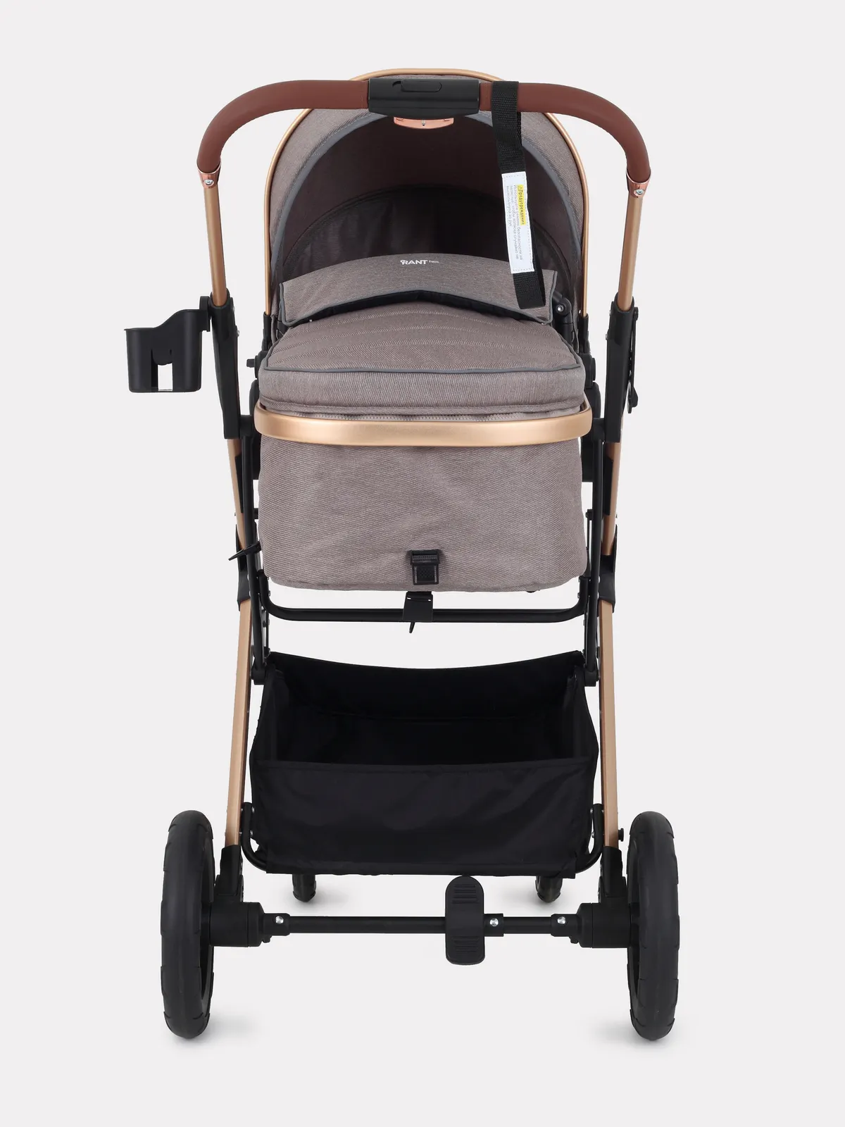 Детская универсальная коляска Rant Basic Pulsar Gold 2 в 1 / RA160 (Beige) — фото 8