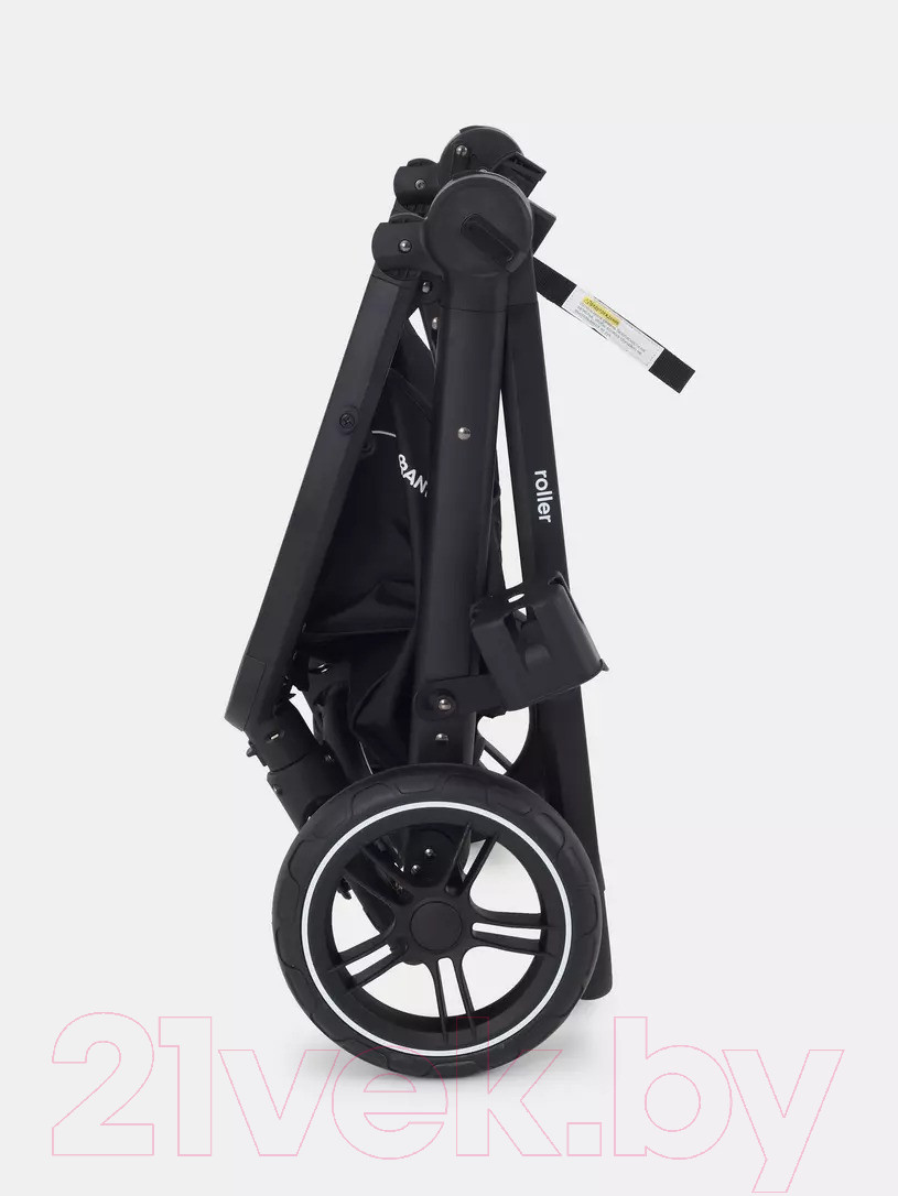 Детская универсальная коляска Rant Basic Roller 2 в 1 / RA161 (Black) — фото 5