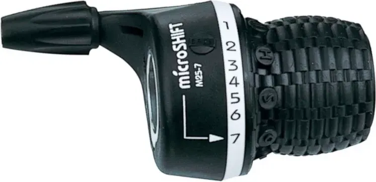 Манетка для велосипеда MicroShift Twist Type / MS25-7R — фото 2