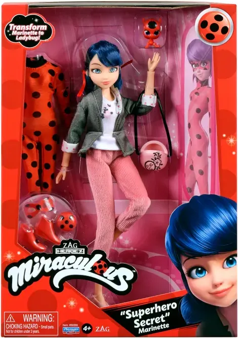 Кукла с аксессуарами Miraculous Леди Баг и Супер Кот. Тайный супергерой Маринет / 50355 — фото 6