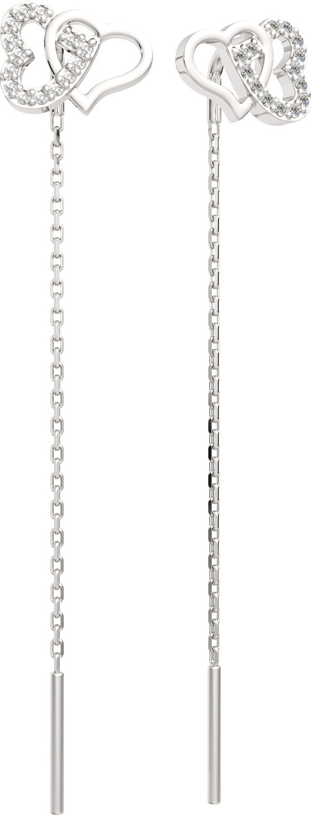 Серьги из серебра ZORKA 0310752.ZZ (с фианитами)