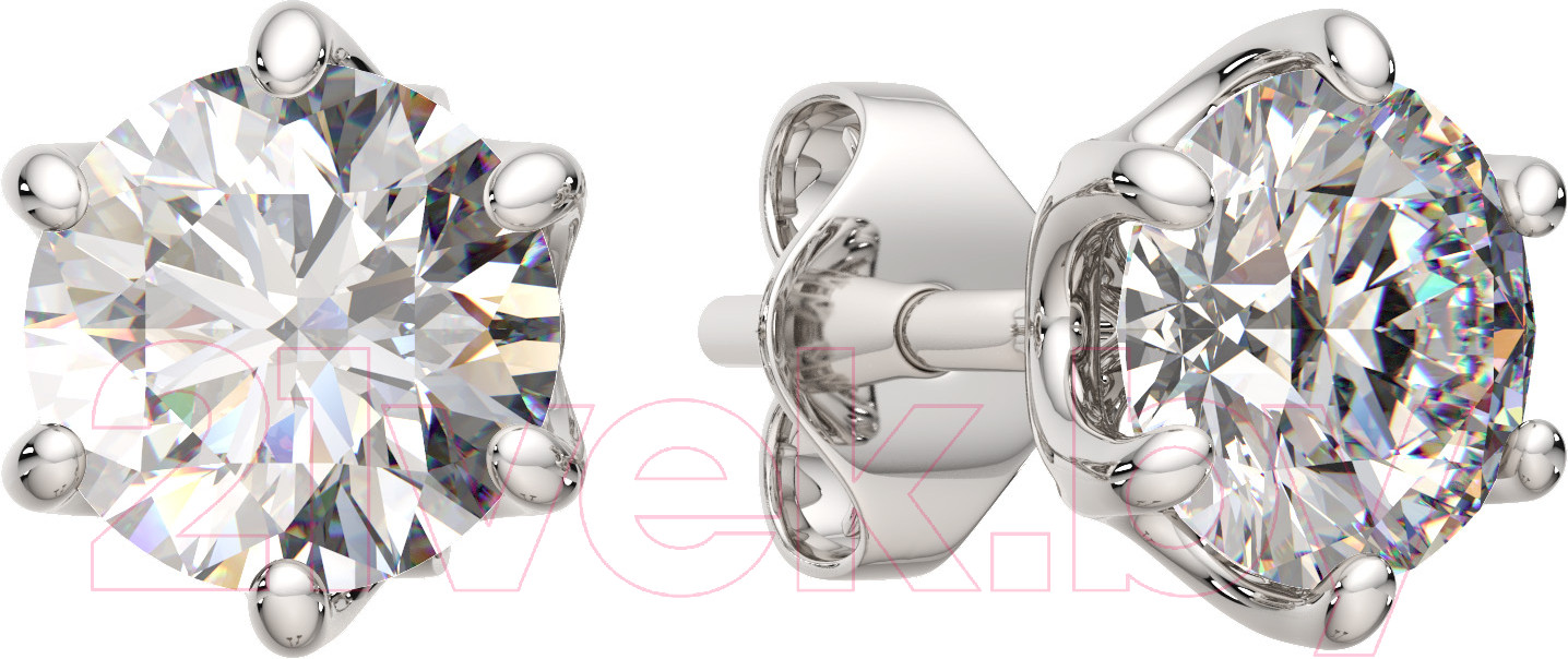 Серьги из серебра ZORKA 03101258.ZZ (с фианитами)