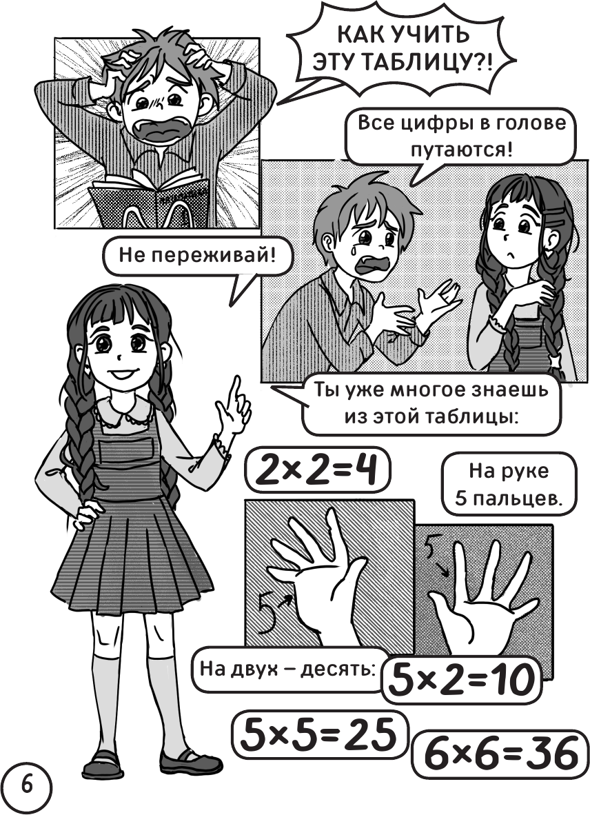 Учебное пособие АСТ Учебная манга. Математика, мягкая обложка (Анашина Наталья) — фото 5