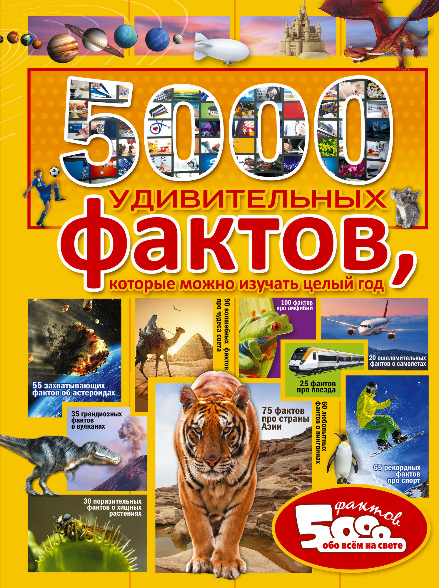 Энциклопедия АСТ 5000 удивительных фактов, которые можно изучать целый год