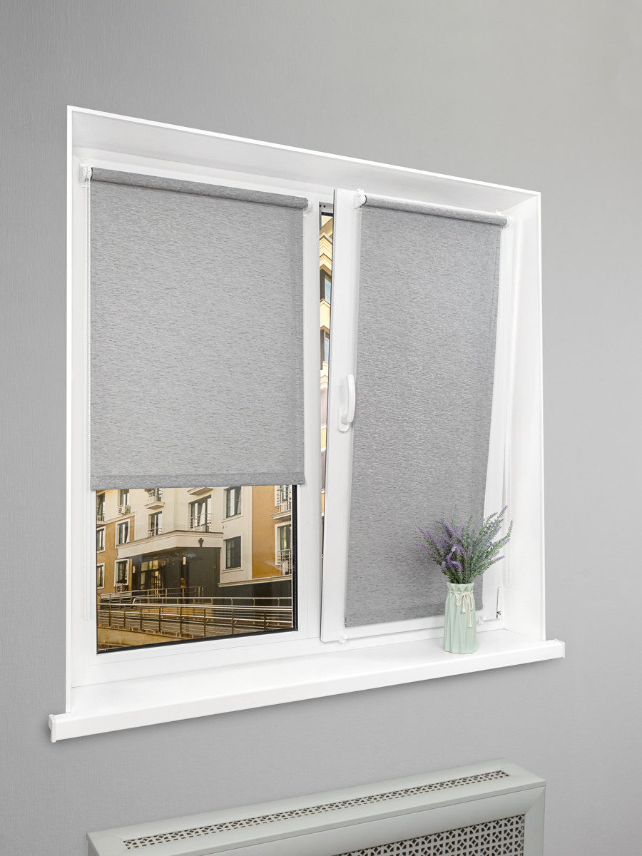 Рулонная штора Lm Decor LM 46-03 57x160 (серый) — фото 2
