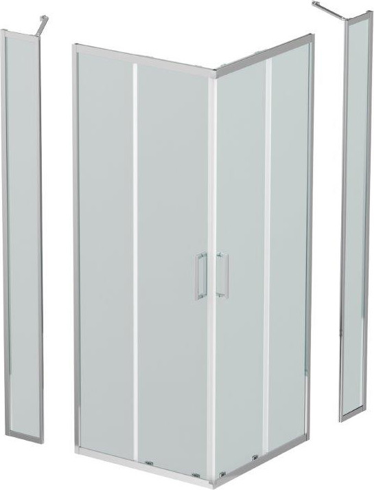 Душевой уголок BelBagno LUCE-A-22-100+30-C-Cr