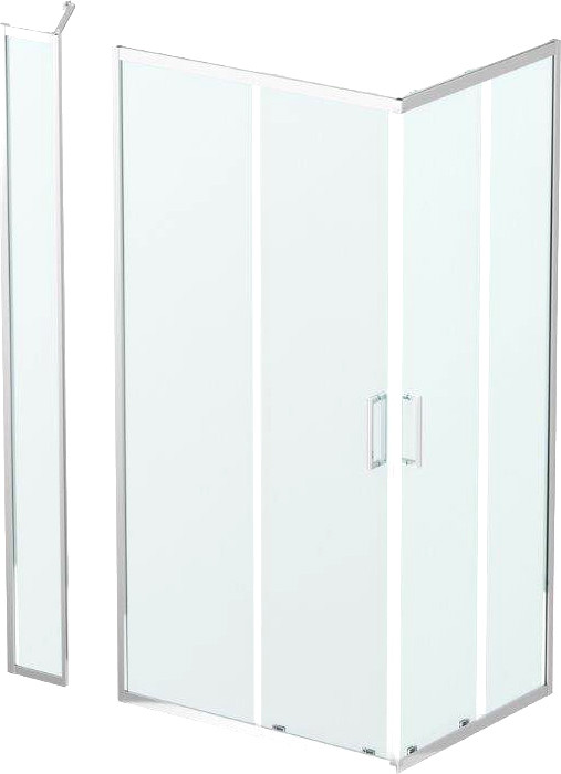 Душевой уголок BelBagno LUCE-AH-21-130/100-C-Cr