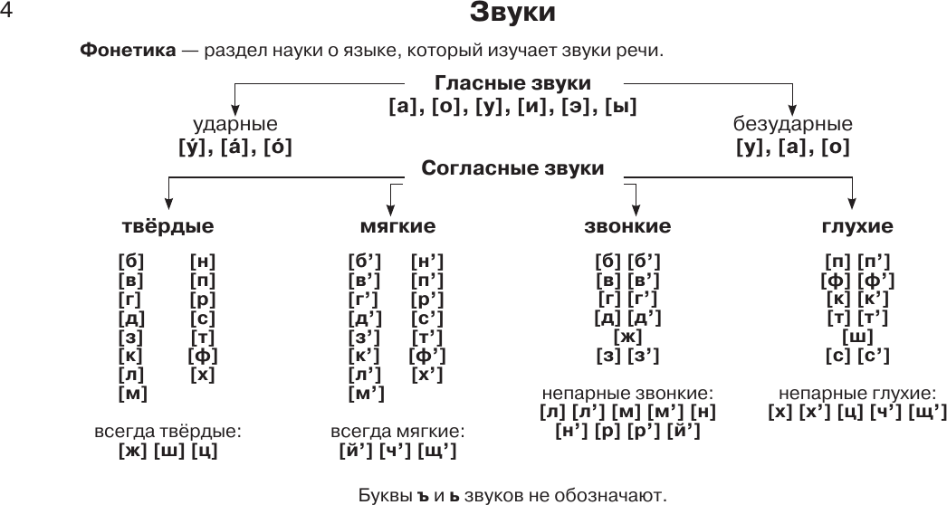 Учебное пособие АСТ Учебные таблицы. Русский язык. 5-11 классы, мягкая обложка (Алексеев Филипп) — фото 5