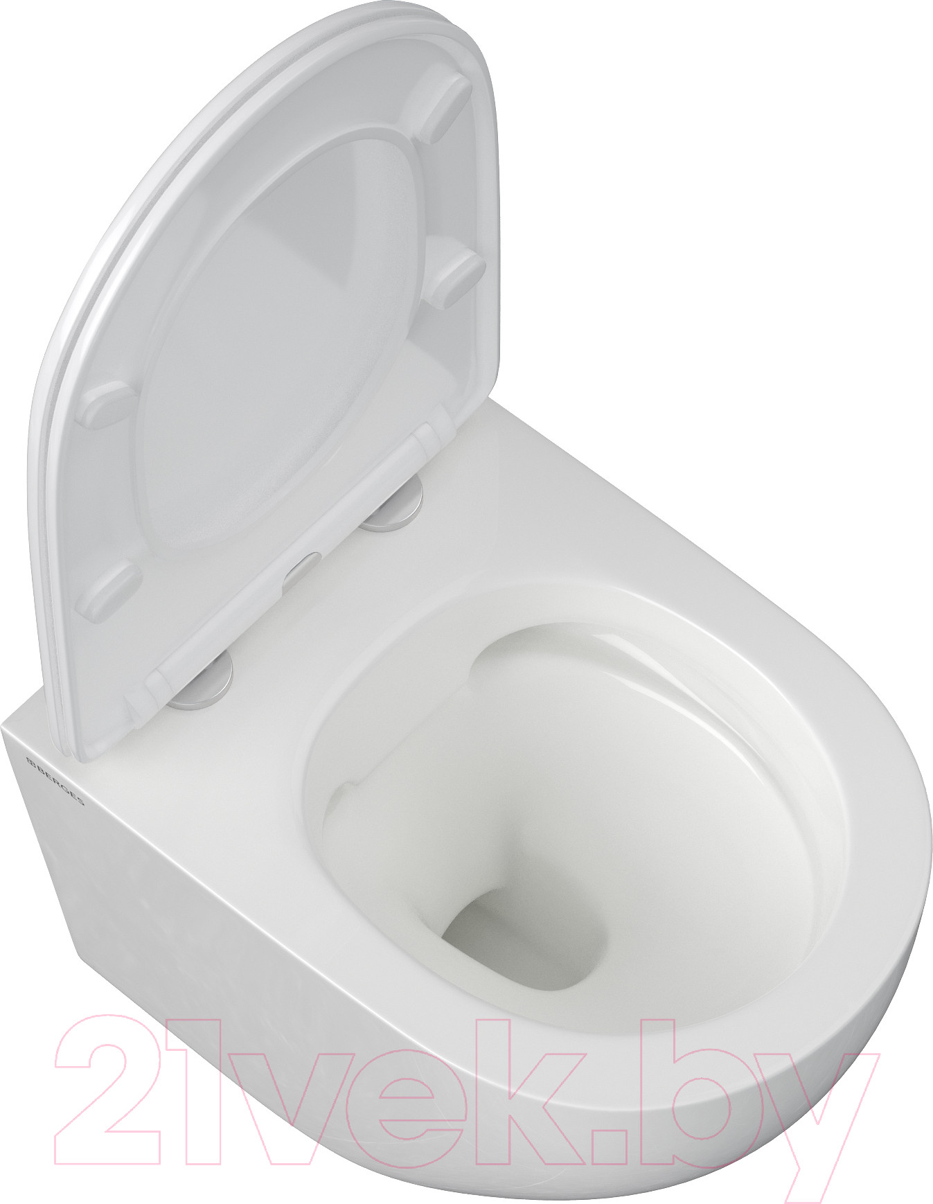 Инсталляция с унитазом подвесным Berges Okus Rimless + АТОМ 410 / AT-043397 (с сиденьем) — фото 4