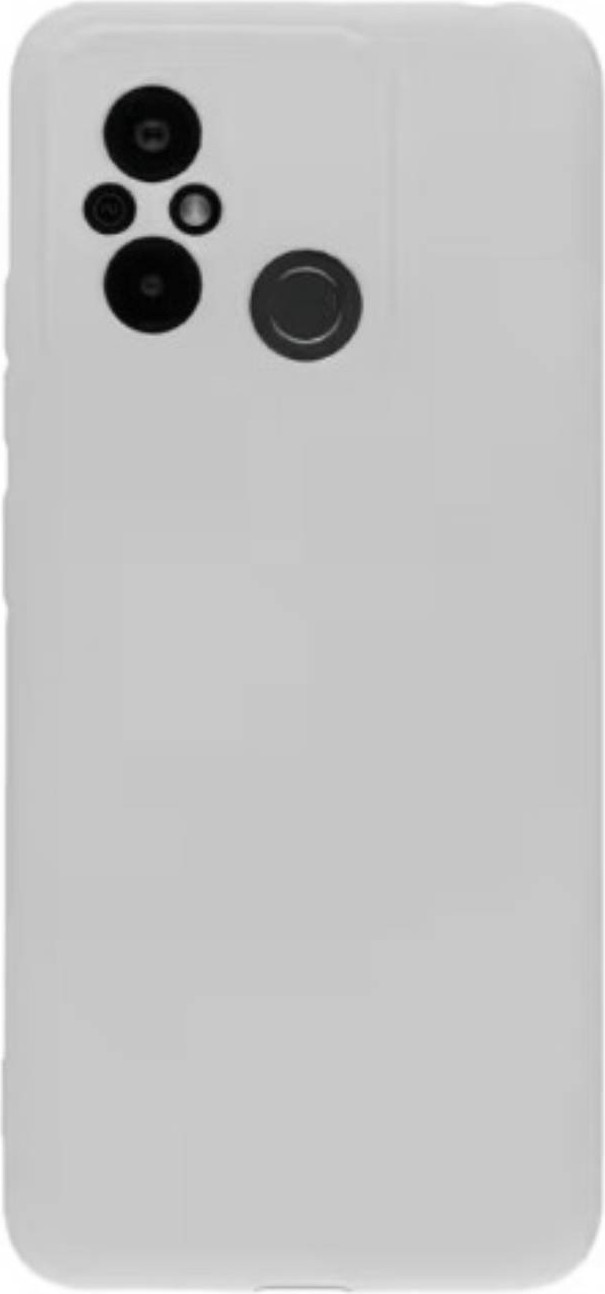 Чехол-накладка Case Coated для Redmi 12C (светло-серый)