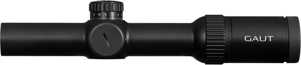 Оптический прицел GAUT Obsidian 1-8x24 сетка X2 подсветка точки — фото 3