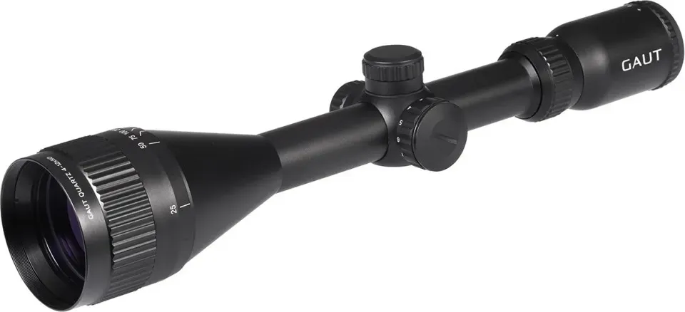 Оптический прицел GAUT Quartz 4-12x50AO сетка 2 Mil-Dot подсветка