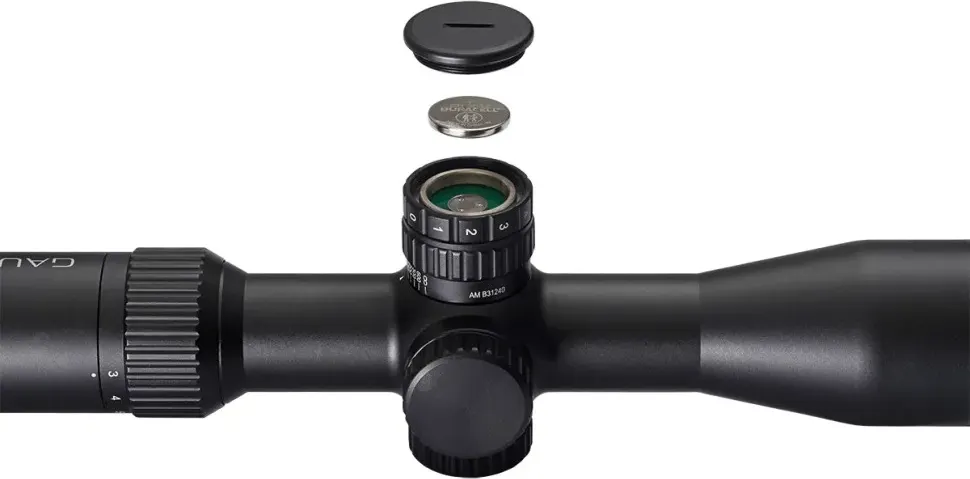 Оптический прицел GAUT Amber 3-12x40 SF сетка 27 Mil-Dot — фото 5