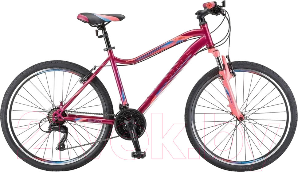Велосипед STELS Miss 6000 V K010 26 / LU090099 (15, вишневый, разобранный, в коробке)