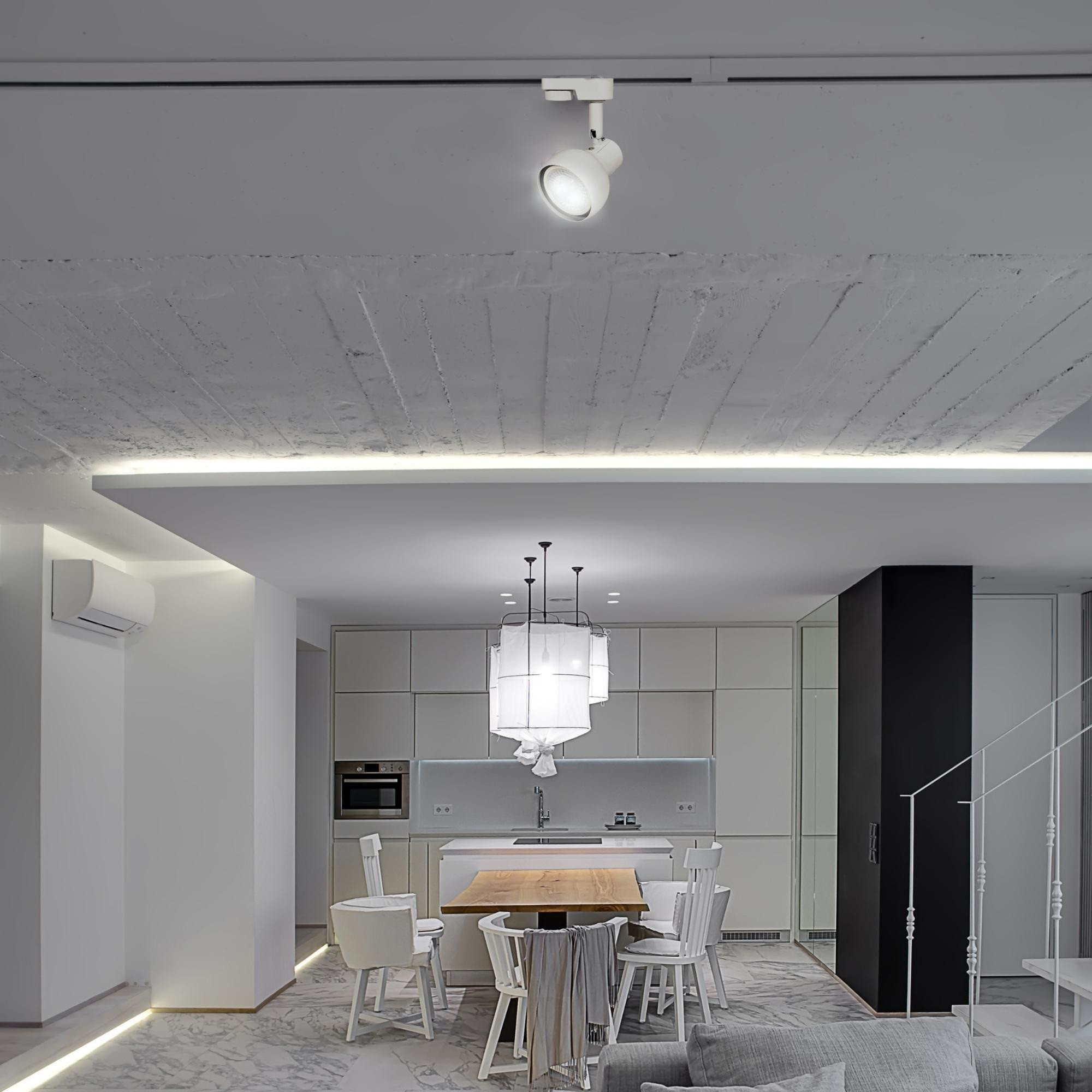 Трековый светильник Uniel UBL-Q322 GU10 White / UL-00009602 — фото 4