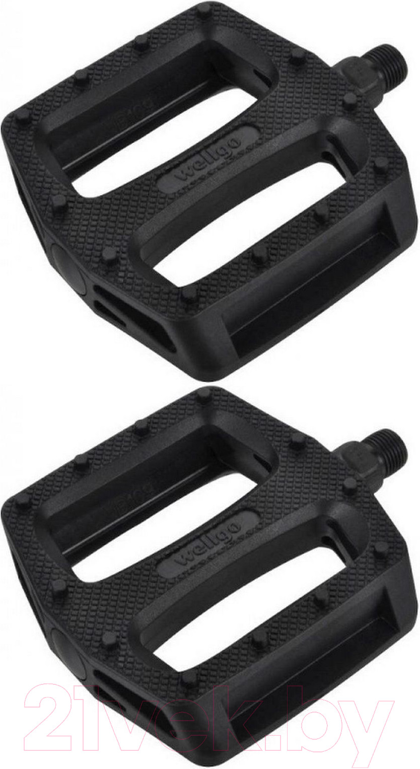 Комплект педалей для велосипеда Wellgo B109N BMX/Downhill / 6-190150 (черный)