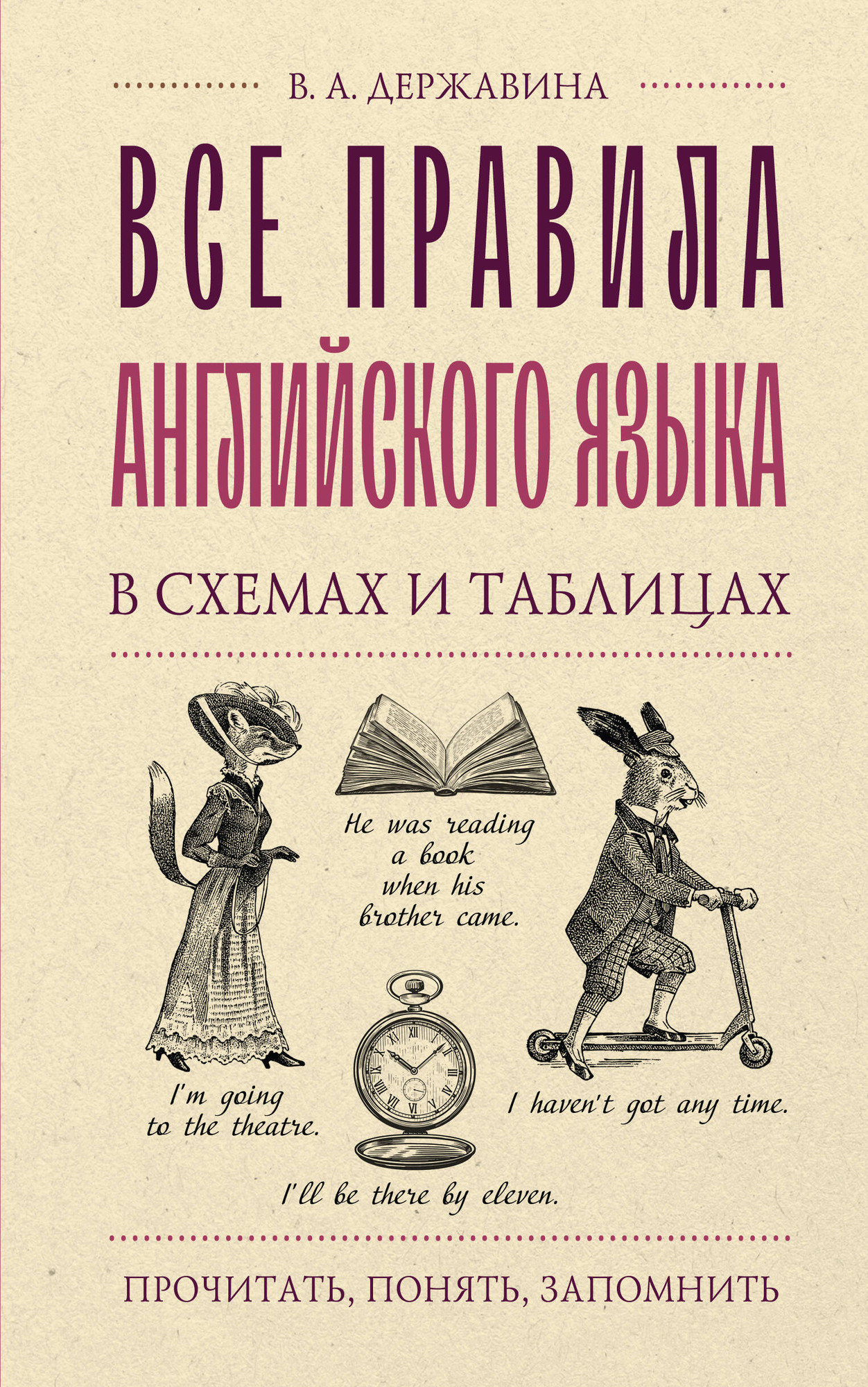 Учебное пособие АСТ Все правила английского языка в схемах и таблицах (Державина В.)