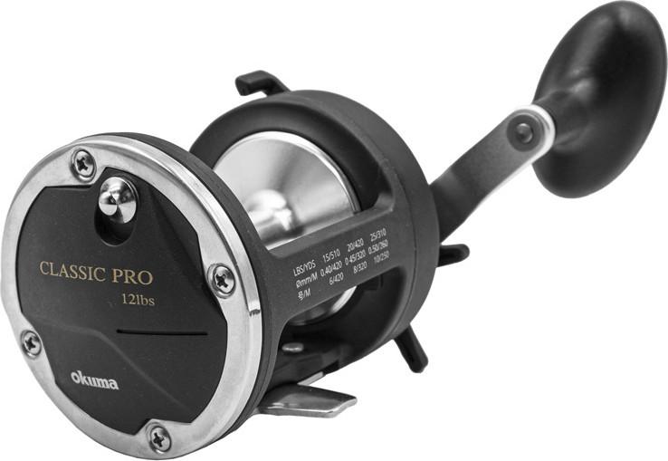 Катушка мультипликаторная Okuma Classic Pro XP 452C 16lbs RH Trolling 4.0:1 / XP-452C