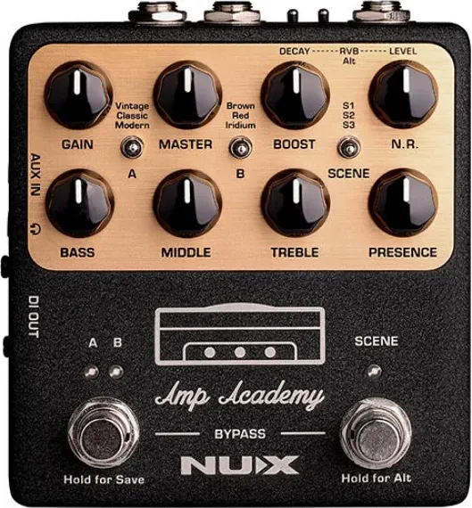 Педаль электрогитарная NUX NGS-6 Amp Academy