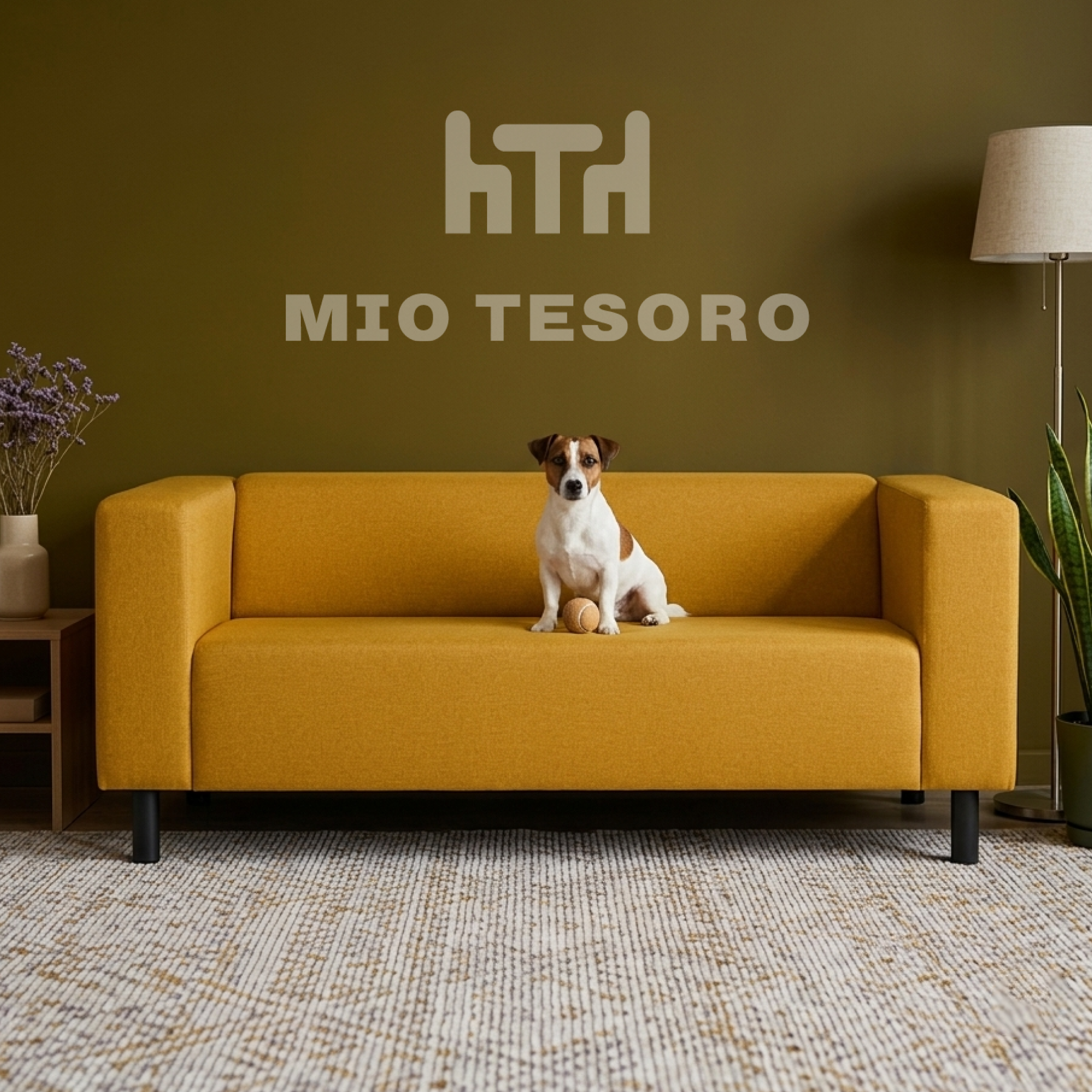 Диван Mio Tesoro Белфаст 307 (Savanna Plus Yellow 1172) — фото 4