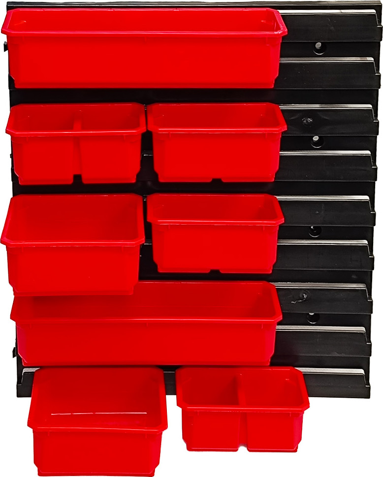 Набор лотков для метизов QBrick System Nr 6 / Z255888PG001 (красный) — фото 4