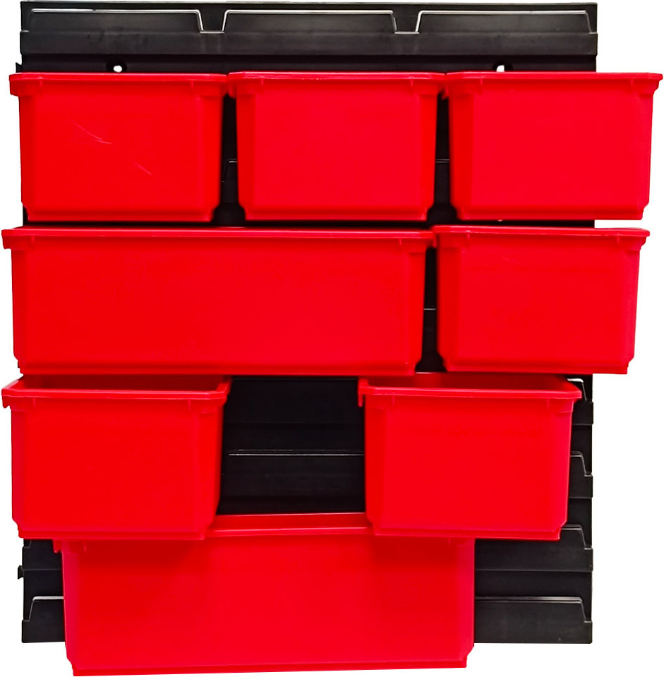 Набор лотков для метизов QBrick System Nr 7 / Z255895PG001 (красный)