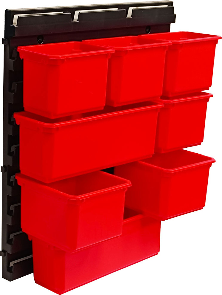 Набор лотков для метизов QBrick System Nr 7 / Z255895PG001 (красный) — фото 2