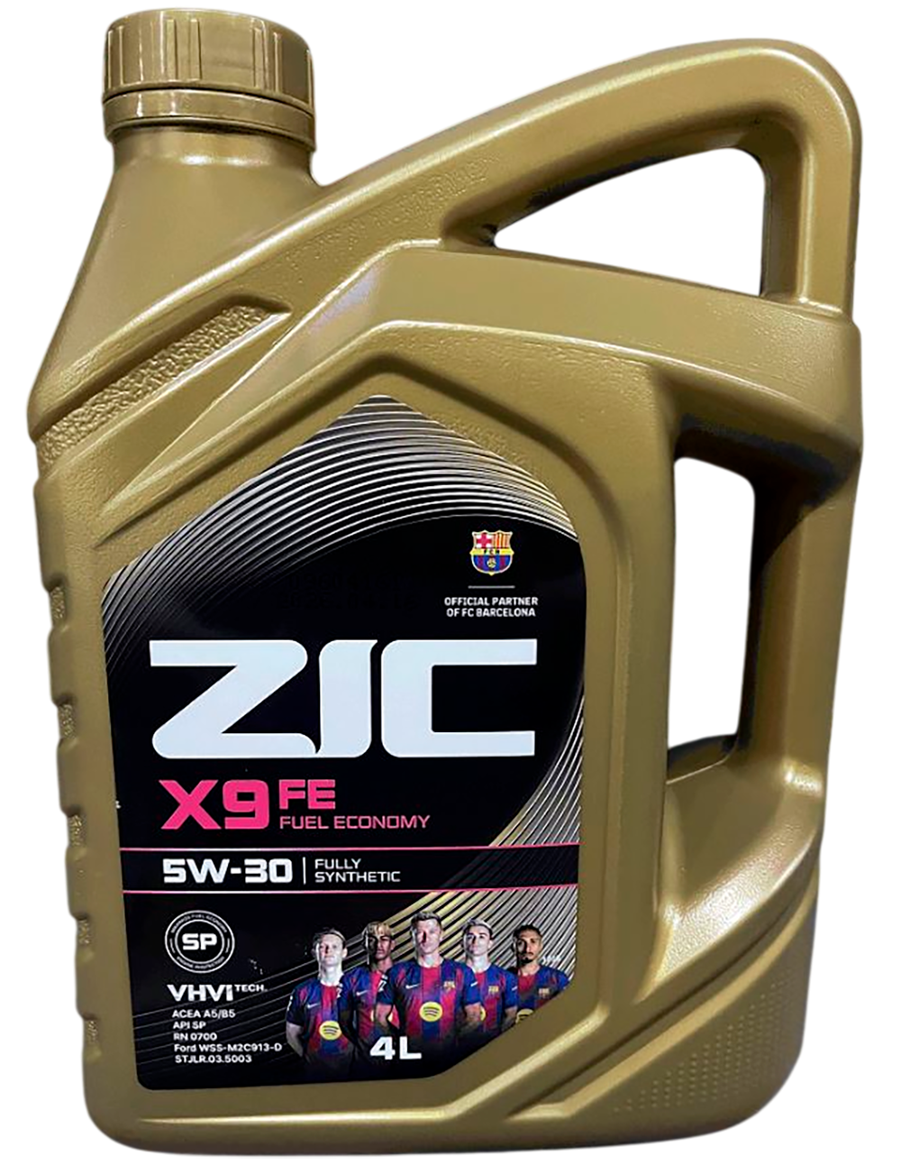 Моторное масло ZIC X9 FE 5W30 / 162615 (4л)