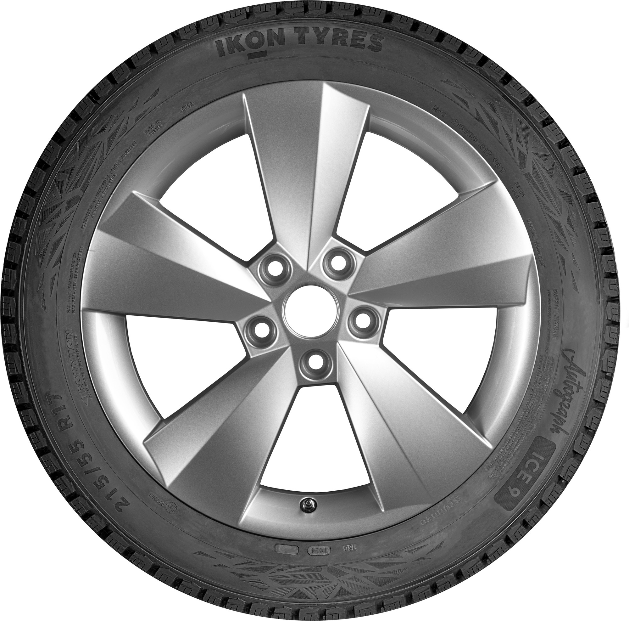 Зимняя шина Ikon (Nokian Tyres) Autograph Ice 9 245/40R18 97T (шипы) — фото 4