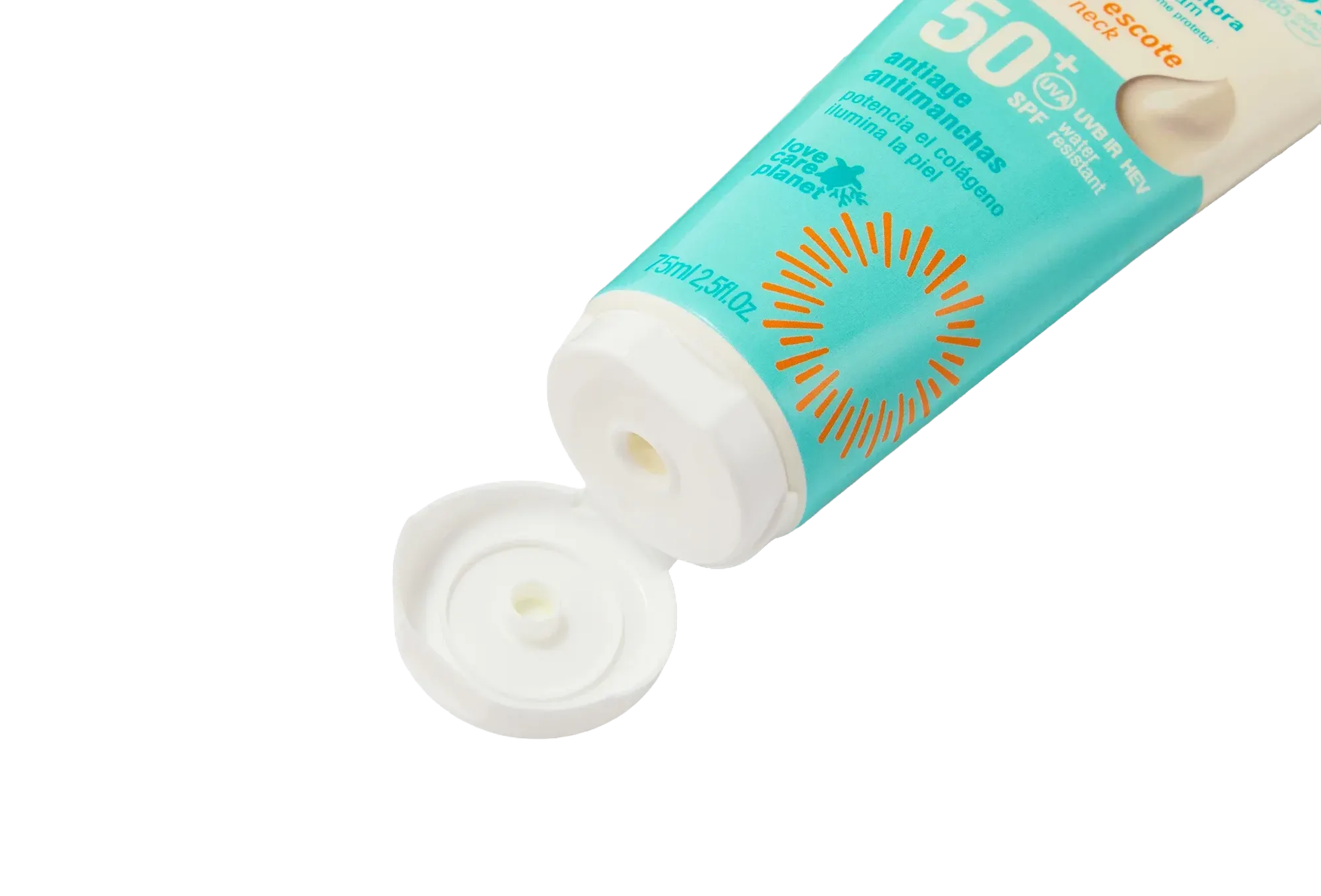 Крем солнцезащитный Agrado для лица и области декольте SPF50+ (75мл) — фото 4