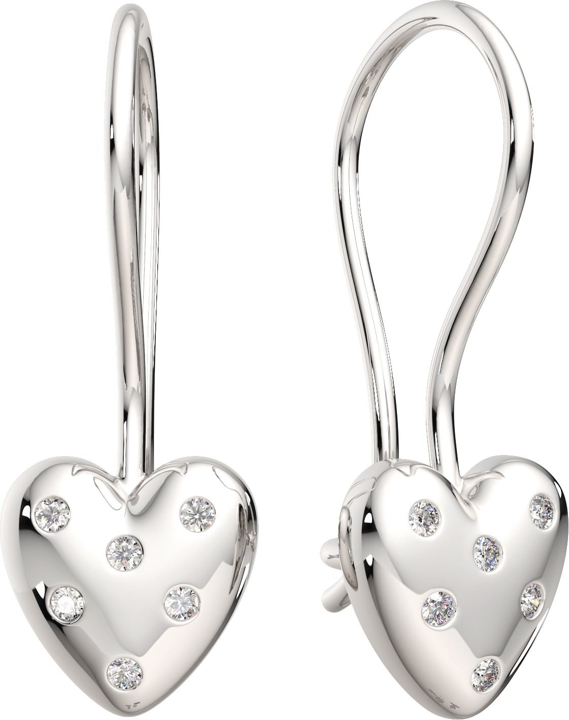 Серьги из серебра ZORKA 0310844 (с фианитами)