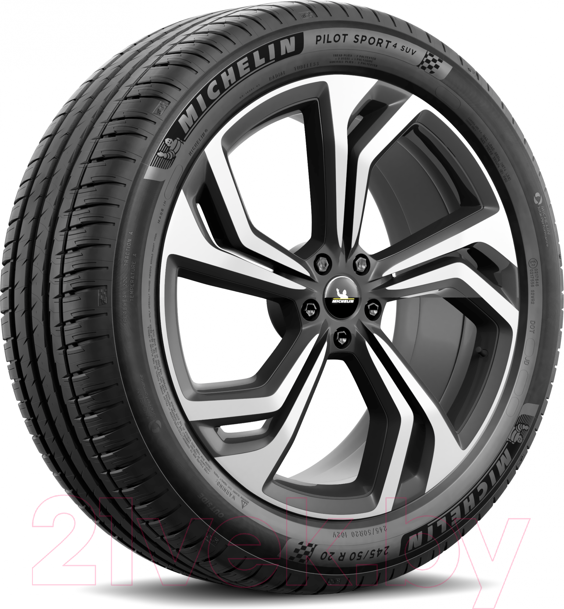 Летняя шина Michelin Pilot Sport 4 SUV 255/45R20 101W FRV EXT — фото 6