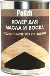 Колеровочная паста Palizh Для масла и воска (800г, желтый оксидный / транспарентный)