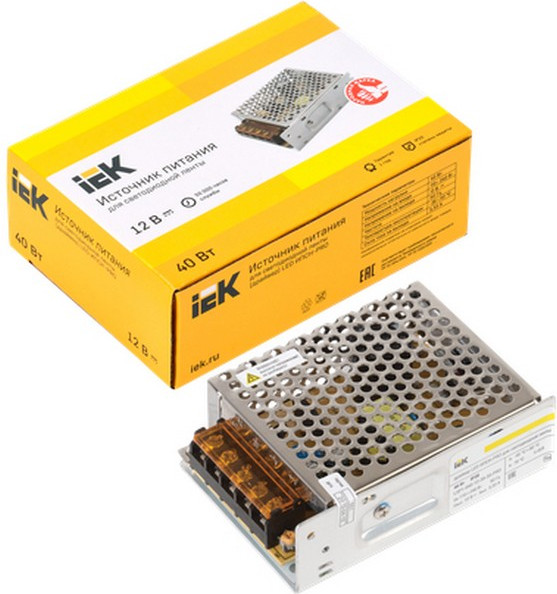 Драйвер для светодиодной ленты IEK LSP1-040-12-20-33-PRO — фото 3