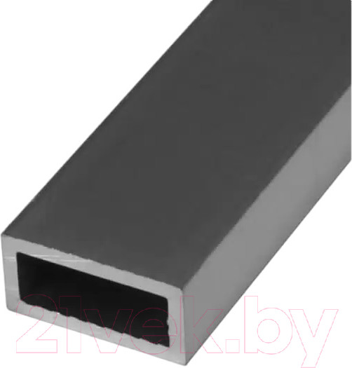 Труба алюминиевая ПилотПро Прямоугольная 40x20x1.5 / 00651 (2м)