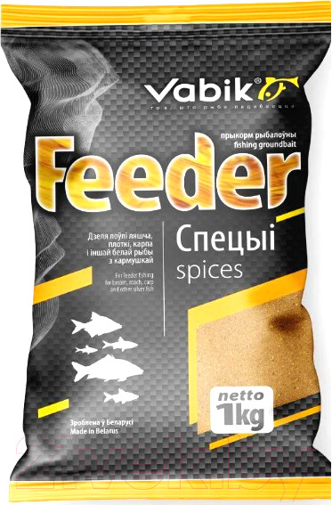 Прикормка рыболовная Vabik Feeder Специи (1кг)