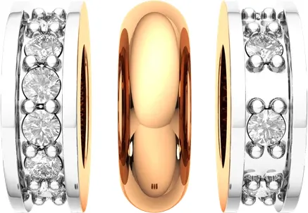Подвеска из розового золота ZORKA 440656.14K.R (с фианитами) — фото 2